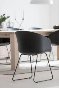 Actona Designová stolička Moon čierna