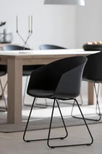 Actona Designová stolička Moon čierna