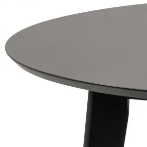 Actona Okrúhly jedálenský stôl 105 cm Roxb čierny