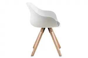Actona Designová stolička Tina biela