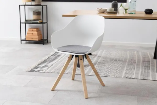 Actona Designová stolička Tina biela