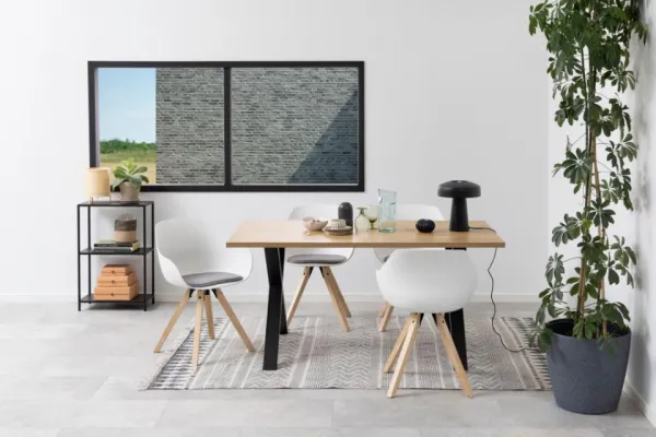 Actona Designová stolička Tina biela