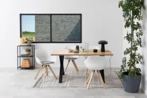 Actona Designová stolička Tina biela