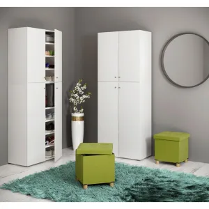 Úložný box na sedenie SIZOS M zelená