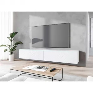 Nízka komoda s LED osvetlením 180cm