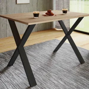 Jedálenský stôl XONA, dub sonoma, 110/80/76 CM