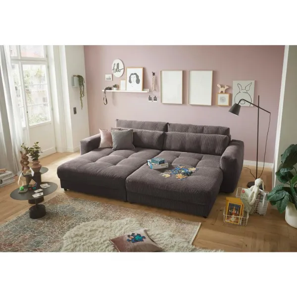 Mega pohovka LOVESEAT mokka