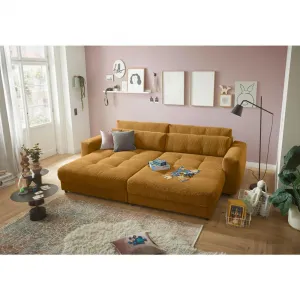 Mega pohovka LOVESEAT žltá