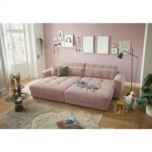Mega pohovka LOVESEAT ružová