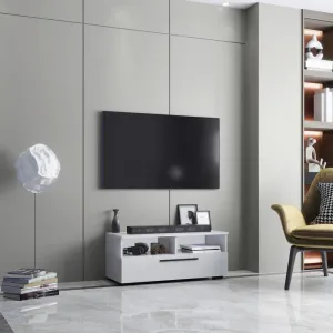TV stolek Arila L, bílý