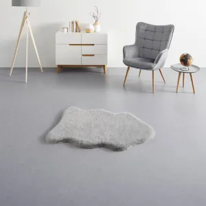 UMELÁ KOŽUŠINA Nico 1, 60/90cm, sivá
