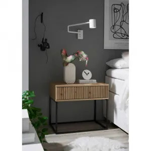 Nočný stolík MARLE dub Artisan