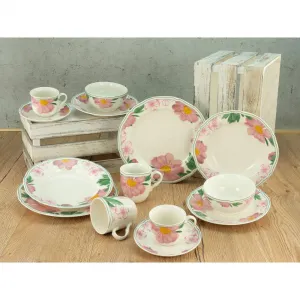 Kombinovaný servis Alba Rose, pre 6 osôb