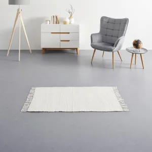 TKANÝ HANDRIČKOVÝ KOBEREC Julia 2, 70/130cm, krémová