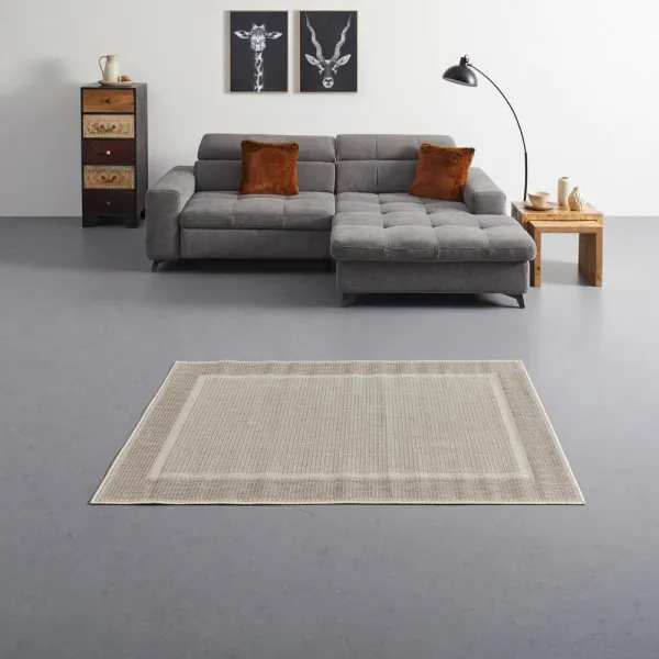 Plocho tkaný koberec COUNTRY BEIGE3, š/d: 200/250CM