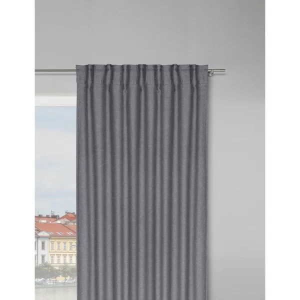 Termoizolačný záves Alfi, 135/255cm, antracitová