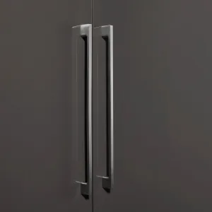 Schrankgriff Unit L:35cm Edelstahl Gebürstet
