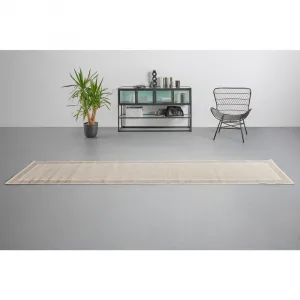 Plocho tkaný koberec COUNTRY BEIGE 1, š/d: 80/350cm