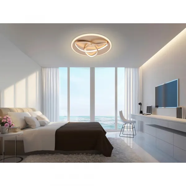 Stropné LED svietidlo FIBMO, P: 40cm