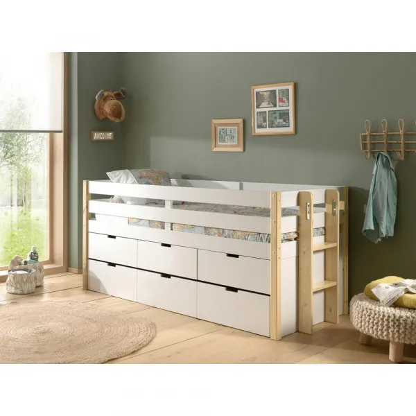Postel s úložným priestorom 90x200 cm
