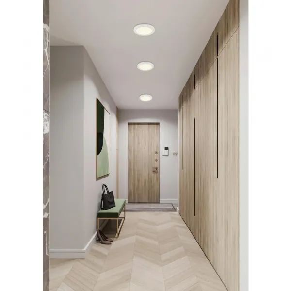 STROPNÉ LED SVIETIDLO Lasse, 12,6/1,8cm