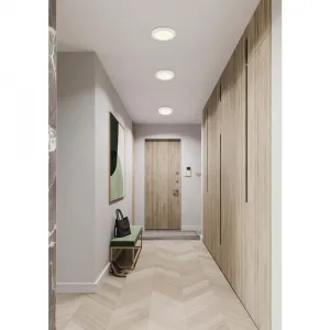 STROPNÉ LED SVIETIDLO Lasse, 12,6/1,8cm
