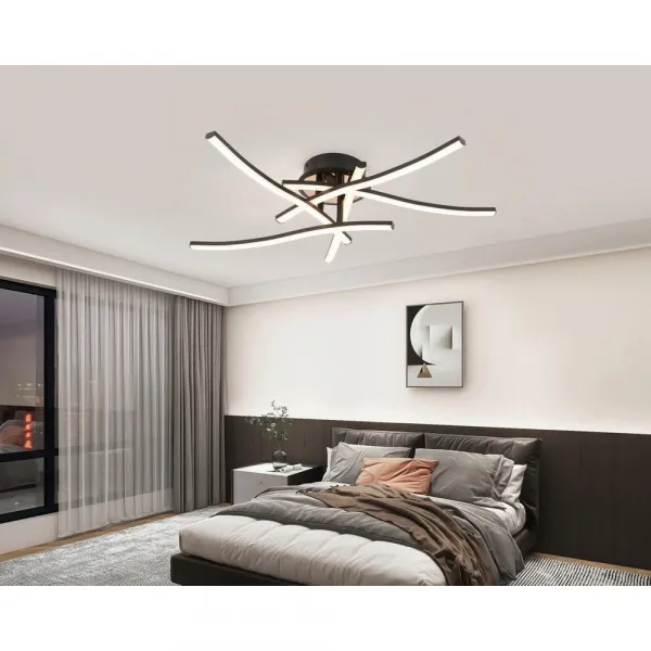 STROPNÉ LED SVIETIDLO Zirni, 65/13cm