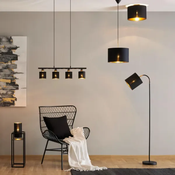 Stojacia lampa Goldi, E27 max. 25W