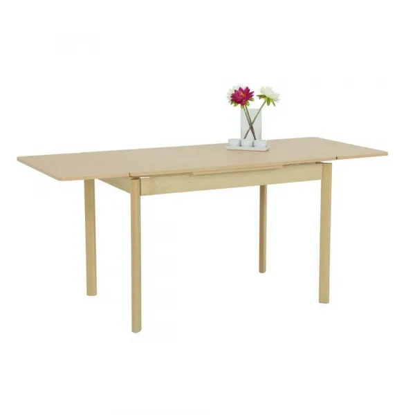 Rozkladací jedálenský stôl dekor buk 90-142cm
