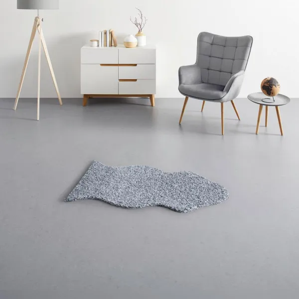 UMELÁ KOŽUŠINA Felix, 60/90cm, sivobéžová
