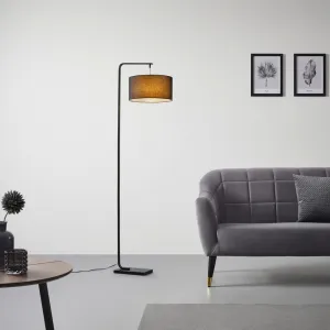 Stojacia lampa ALARA čierna