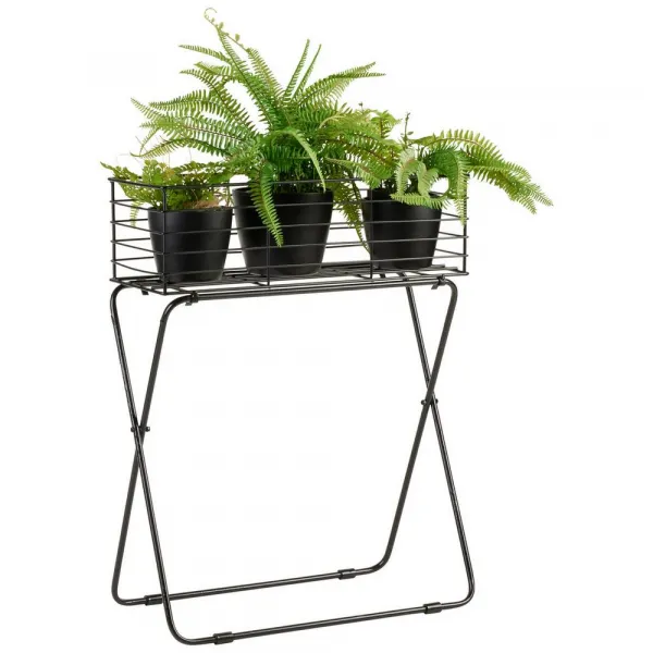 Stojan na rastliny Black Times, V: 24cm