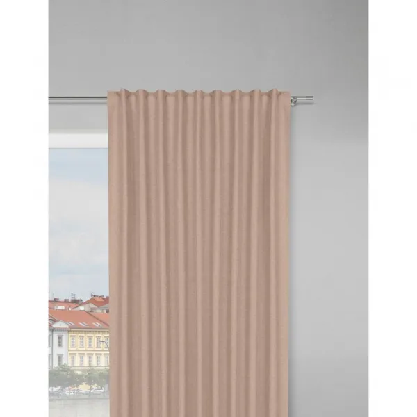 Hotový záves Ulrich, 135/245cm, sivohnedá
