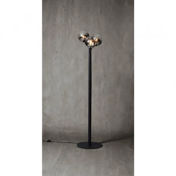 Stojacia lampa Kian, bez 3x E27 max. 25W