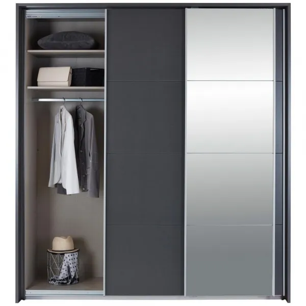 Skriňa s posuvnými dverami MIAMI, Š/V/H:cca 203/229/62cm