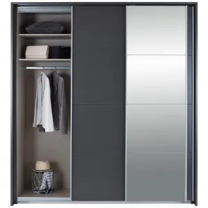 Skriňa s posuvnými dverami MIAMI, Š/V/H:cca 203/229/62cm
