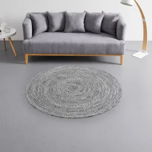 Koberec NERO čierny/biely 160cm