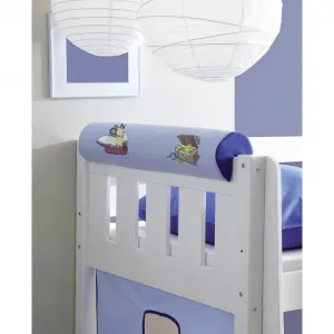 Detský vankúš v tvare valca modrý