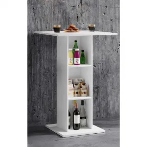 Barový stôl Standos biely š: 70cm