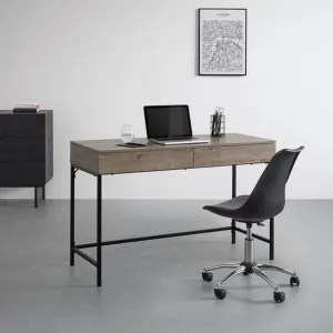 Písací stôl CARA 120x50 cm orech dekor