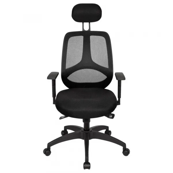 Otočná stolička DELUXE čierna