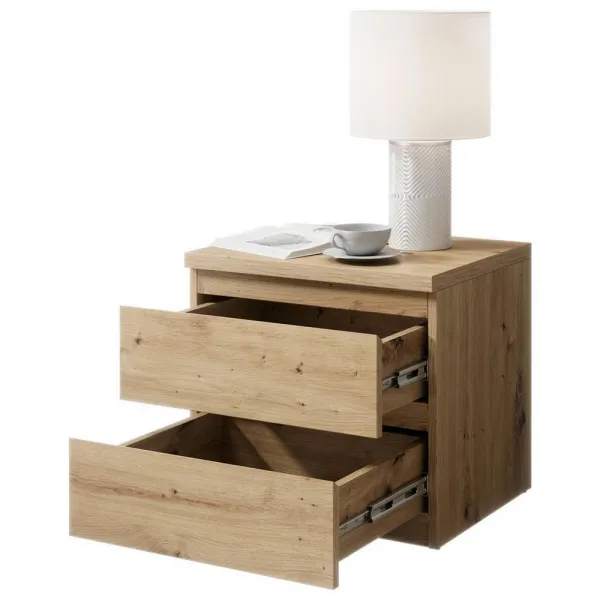 Nočný stolík OLLI dub Artisan