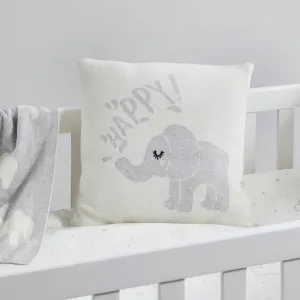 Vankúš pre bábätko ELLY sivý/biely