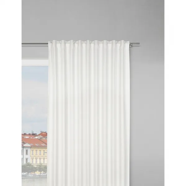 HOTOVÝ ZÁVES Ulrich, 135/245cm, biela