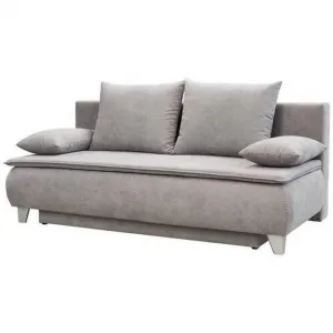 POHOVKA BOXSPRING Mona, sivá