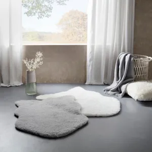 UMELÁ KOŽUŠINA Lucia, 60/90cm, biela