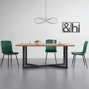 Jedálenský stôl AVOLA dub 180x76x90 cm