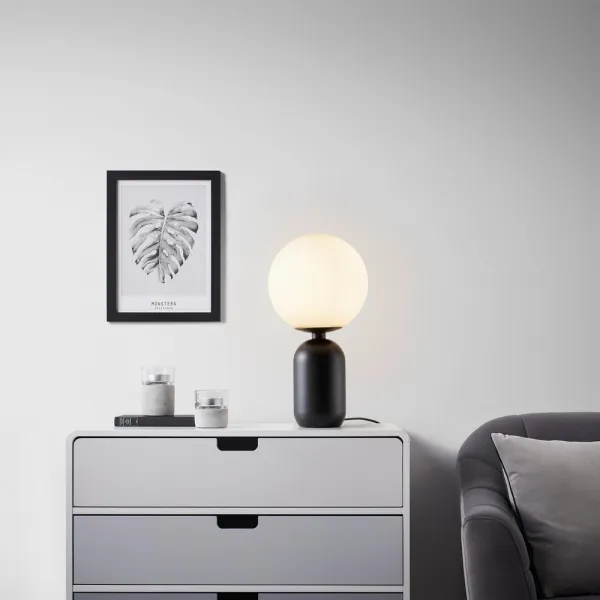 Stolná lampa TIANO čierna