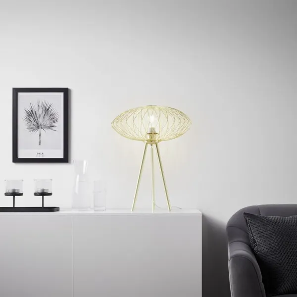 Stolová lampa TIZIANA zlatá
