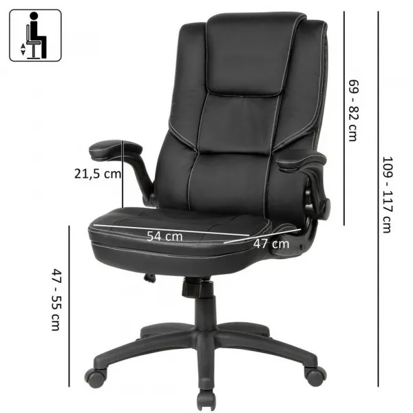 Stolička AMSTYLE čierna
